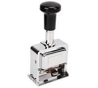 Yechiry 10 Digit Self Inking Number Stamp, Automatic Numbering Machine, Smooth Rubber Handle Zinc Alloy Body Stamp for Banking, Accounting & Document Identification