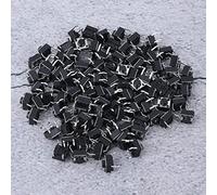 Yechiry 100pcs Micro Tact Switch Mini Push Button Switch Self-resetting for PCB Projects 6 X 6 X 4.3mm