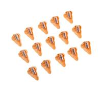 Yechiry 15pcs Nose Shape Pencil Sharpeners, Cartoon Plastic Pencil Sharpener, Fun Nose Design Sharpeners with Classroom Office Use, Ideal for Kids, Students, School & Home