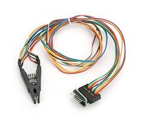 Yechiry 16 Pin SOP16 to DIP8 Flash Clamp/Holder Convenient Spring Loaded Test Clamp for SOIC16 Chip Programming Suitable for Programmers