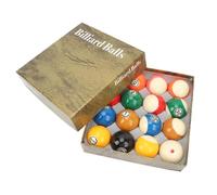 Yechiry 16PCS 2.25 Inch Billiard Balls Set, Pool Billiard Balls Set, Regulation Size Resin Sphere with Higher Friction Opposition for Game Room, Training Competition