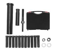 Yechiry 18PCS In Line Dowel Pin Puller Master Set, Alloy Steel Construction with Anti Rust Black Finish for Automotive Maintenance, No Slide Hammer Needed