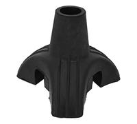 Yechiry 19mm Walking Cane Tip, Soft Silicone Tripod Base for Folding Canes with Anti Slip Rubber 3 Post Design for Stability on All Surfaces