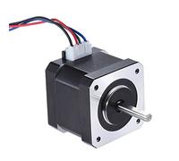 Yechiry 2 Phase Nema 17 Stepper Motor 1.8 Degree 0.4N.M Torque for 3D Printer CNC Kit with 90cm Cable 5 Units (1 pcs)