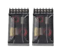 Yechiry 2 Way Speaker Frequency Divider, Car Audio Passive Crossover Networks, 300W Max Power with High & Low Frequency Response for General Purpose Improve Bass Sag