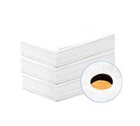 Yechiry 20pcs Disposable Spa Sheets, Massage Table Covers Non Woven Bed Liners 180x80cm, for Salon Spa Hotel, with 3 Color Options (with hole)