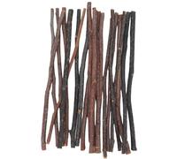 Yechiry 20Pcs Organic Pet Teeth Wood Chews Sticks, Molar Treats for Rabbit Bunny Squirrel Hamster Gerbil, Snack Stuff Toy 20cm with Sweet Taste, Ideal for Small Pets Chewing