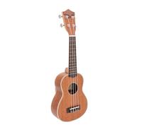 Yechiry 21in Ukulele, Wooden Portable 4 String Mini Acoustic Guitar, Wood Fretboard Ukulele with Bridge, Ideal for Beginners & Professionals