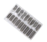 Yechiry 270Pcs Watch Connecting Pins Kit, 18 Sizes Watch Band Pins Replacement with Plastic Storage Box for Repair