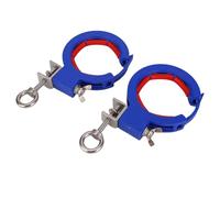 Yechiry 2pcs Cable Tray Roller, Red Axis Nylon Wire Guide, Screw Installation Roller for Smooth Wire Pulling & Laying, Ideal for Outdoor Indoor Construction