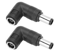 Yechiry 2Pcs Female to Male Adapter for / 7.4 X 5.0mm Elbow Conversion for Safe Power Transfer