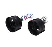 Yechiry 2Pcs RC Duct, First Class Mold Design Stable Strong Power High Efficiency Propeller Kit with K286 Motor, for 1s Power Ducted Aircraft