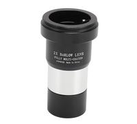 Yechiry 2X Barlow Lens Telescope, Metal Body Telescope, Green Film Coating Eyepiece Mount with M42x0.75mm Male Thread & M28.6x0.6mm Female Thread, Ideal for T2 Photo Filter Lens