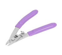 Yechiry 3 Port Fiber Optic Stripper for N Etwork & Telecom | Adjustable Bite, 3 Hole Design, Stainless Steel Blades, Ergonomic Professional Fiber Cord Stripping Tool