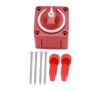 Yechiry 300A Battery Disconnect Switch, High Current Power Shut Off Master Switch 2 Position Water Dust Proof Enhanced Reliability for Car Vehicle RV Truck Boat Marine Outboards