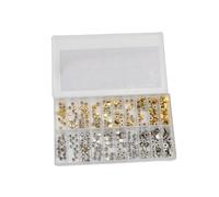 Yechiry 300pcs Stainless Steel Watch Crown Set, Replacement Parts for Professional Watchmaker & Watch Repairers with Water Proof Design and Multiple Size Options