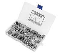 Yechiry 304 Stainless Steel Thread Insert Kit 200pcs M3-M12 for Better Thread Durability and Load Distribution in Mechanical Applications