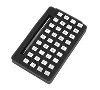 Yechiry 36Pcs Steel Letter Number Leather Stamper Punching Tool, Comfortable Handle, Ideal for Crafting Words, Leather Professionals and Amateurs, 2 Sizes (Alloy Steel)