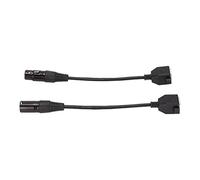 Yechiry 3pin XLR to RJ45 Network Cable 2pcs Practical Plug and Play Cord for Sound Systems and LED Use