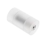 Yechiry 4 Pcs AA to D Battery Converter, PP Material Protective Holder with Flexible Negative Plate, Ideal for Organizing & Protecting AA Batteries