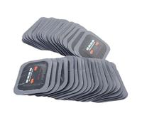 Yechiry 40Pcs Radial Tire Repair Patches, 65x80mm Universal Higher Pressure Resistive Rubber Tire Patchs Kit for Puncture Car, Motorcycle, Truck, Bus, Tractor Vehicle