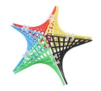 Yechiry 48 Pcs Hyperbolic Building Blocks, Educational Kids STEM Toys, Logic Building Tiles Interlocking Discs Sets for Boys Girls