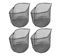 Yechiry 4pcs Pond Planting Bags, Reusable PVC Mesh Plant Pots, Breathable Water Garden Pots with Sturdy Design for Lilies, Water Lilies & Indoor Outdoor Use (Round)