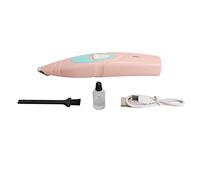 Yechiry 500mAh Electric Rechargeable Dog Hair Trimmer, Low Noise Compact Grooming Clippers with Compact Structure, Ideal for Pets (Pink)