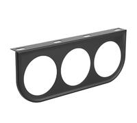 Yechiry 52mm Gauge Holder Durable Iron Meter Mount Bracket for Car Dashboard - 3-Hole Design, Black, 2in, 1 Unit (Black)