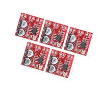 Yechiry 5Pcs Electret Microphone Amplifier Module, Electronic Parts, Components, Circuits, LM386 Power Amplifier Chip, Adjustable Gain 20 200x, DC4V 12V with ABS Material for Electret