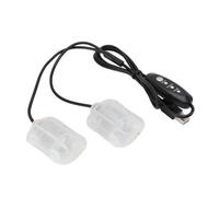 Yechiry 5V USB Vibration Motor, 3 Speed Adjustable Vibrating Motor, DC5V Dual with 1.1m Cable, Ideal for Massage Pillow, Lumbar Support, Seating Cushion