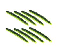 Yechiry 8PCS AR24 Fishing Bait, 10cm 6.5g Soft Artificial Lifelike Simulation Lure, with Sparkling Color for Attracting Many Kinds of Fish (#1)