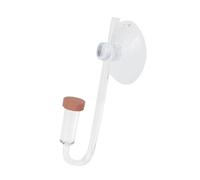 Yechiry Acrylic Co2 Diffuser, Carbon Dioxide Diffuser, Transparent Nanometer Co2 Diffuser with Suction Cup, Mini Check Valve Atomizer Bubble Counter for Aquarium Plants Water Grass