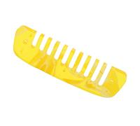 Yechiry Acrylic Harmonica Comb Parts, Ergonomic Design Comb, Frosted and Shelf with Smooth Finish, Ideal for 270D Golden Melody Wind Instrument (Yellow)