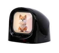 Yechiry AI Desk Robot, 2.52x2.48x2.17in (Black)