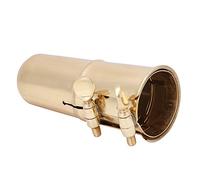 Yechiry Alto Saxophone Mouthpiece Cap Ligature, Brass Saxophone Accessories with Clear Sound & Easy Control, Ideal for Replacement & Musical Instrument