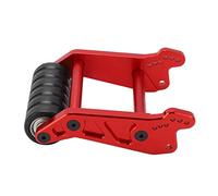 Yechiry Aluminum Adjustable RC Head Up Wheel for Enhanced Stability and Performance for LOSI LMT SOLID AXLE 4WD Truck 1/8 RC Car (Red)