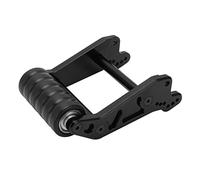 Yechiry Aluminum Adjustable RC Head Up Wheel for Enhanced Stability and Performance for LOSI LMT SOLID AXLE 4WD Truck 1/8 RC Car (Black)