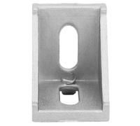 Yechiry Aluminum Profile Corner Bracket Strong 2-Hole Right Angle L-Type for 3030 Profile for DIY Home Improvement 20pcs