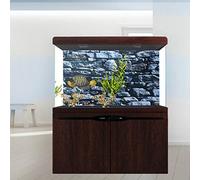 Yechiry Aquarium Background Sticker Non- PVC Visuals for Fish Tank Decoration 122x50cm (61 * 30cm)