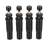 Yechiry Auto Stop Tire Deflator Valve Kit Adjustable Automatic Tool for Off Road 4x4 Vehicles 4 Units