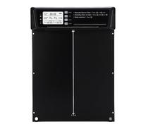 Yechiry Automatic Chicken Coop Door, Aluminum Solar Powered with Light Sensor Timer Remote Control, Anti Pinch Mechanism Anomaly Alarm for Home Farm Poultry Safety