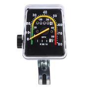 Yechiry Bike Mechanical Speedometer Accurate Lightweight Durable Odometer for Cycling Adventures Aluminum Alloy 1 Unit
