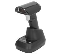 Yechiry Blue Tooth Barcode Scanner, Wireless 1D 2D QR Code Reader with Base for Logistics Express Supermarkets Restaurants Red Light Scanning Upgraded Decoding Chips