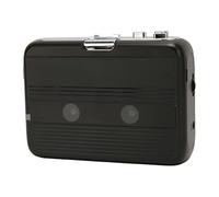 Yechiry Bluetooth Cassette Tape Player Compact Clear Sound Quality Auto Reverse for Music Lovers Black