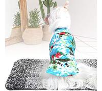 Yechiry Breathable Pet Clothes, Soft Hawaiian Style Shirt, Comfortable Pet Shirts with Summer Autumn Fabric, Ideal for Dogs Cats (S)