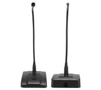 Yechiry Capacitive Desktop Wired Conference Gooseneck Heart Shape Microphone Durable for Meeting Room Office Presentation