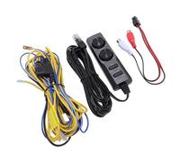 Yechiry Car Stereo Wire Control, Speaker Cable Remote Control for TS WX130DA with Audio Cable, Phase Switch, Frequency, Input Gain Adjustment, Power Indicator