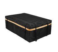 Yechiry Cargo Bag Luggage Carrier, Storage Cube Bag 425L/486L Roof Cargo Carrier, 420D Material with Reflective Strip Double Stitched Seams, for Travel Camping SUV Vehicle (L)