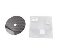Yechiry CD DVD Stabilizer Tune Mat with Carbon Fiber Design for Enhanced Playback Experience, 0.2mm Thickness, Compatible with All CD Players (Black)